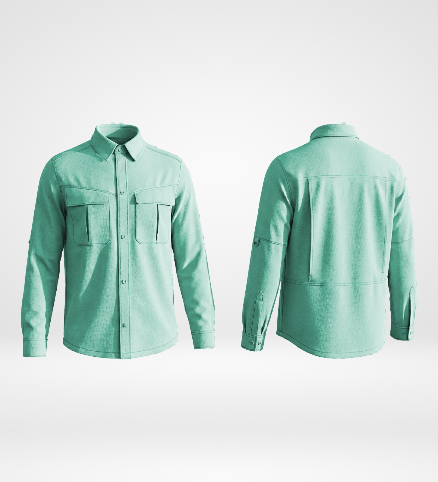 Shirt - green color