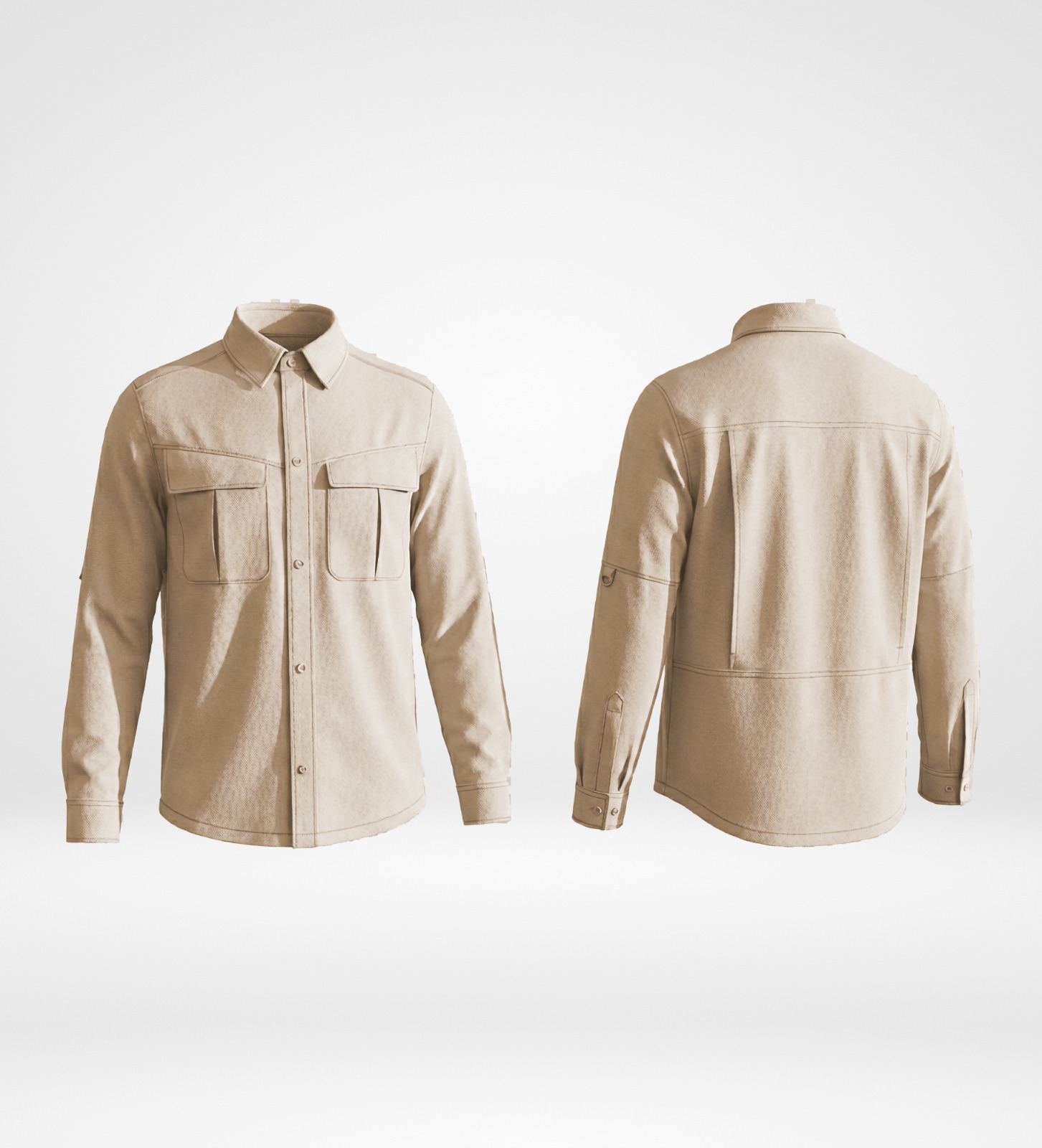 Shirt - Beige color